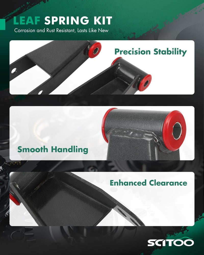 SCITOO مجموعة خفض مستوى قابلة للتعديل 1"-2" متوافقة مع 2015-2021 لفورد F-150 F150 513220 - Image 5